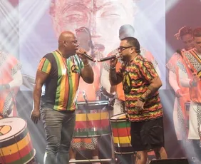 Imagem ilustrativa da imagem Olodum faz show de graça em duas cidades do ES