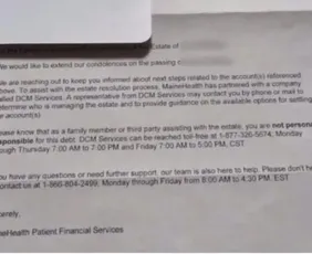 Imagem ilustrativa da imagem Plano de saúde dos EUA erra e avisa morte de 500 pacientes por cartas