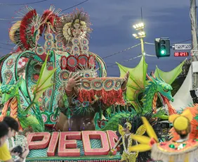 Imagem ilustrativa da imagem Prejuízo de 60 mil reais, diz escola de samba após incêndio em galpão