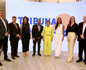 Imagem ilustrativa da imagem Presidente do Tribunal de Justiça visita a Rede Tribuna