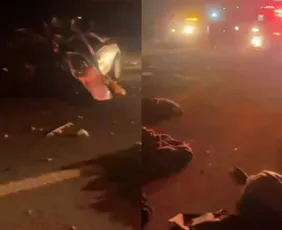 Imagem ilustrativa da imagem Quatro pessoas morrem e três ficam feridas em acidente na BR-101 no ES