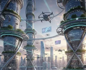 Imagem ilustrativa da imagem Regulamentação e adaptações: os desafios das cidades com os veículos voadores