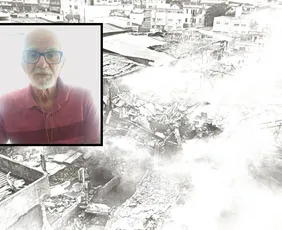 Imagem ilustrativa da imagem Romero Mendonça fez cobertura fotográfica do incêndio na Vila Rubim em 1994