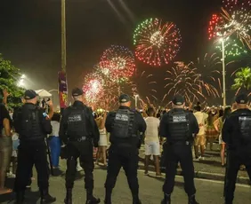 Imagem ilustrativa da imagem Segurança no Réveillon do Rio contará com câmeras de reconhecimento facial