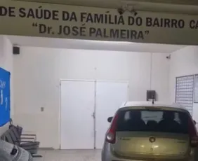 Imagem ilustrativa da imagem Servidor público é baleado e posto de saúde invadido durante fuga de assaltante