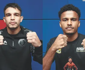 Imagem ilustrativa da imagem Tensão no ar para a luta do ano valendo o cinturão do kickboxing