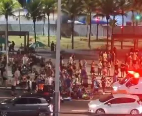 Imagem ilustrativa da imagem Turista morre após ser atropelada por motocicleta na Dante Michelini, em Vitória