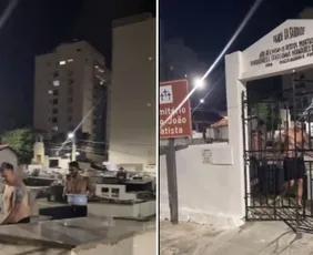 Imagem ilustrativa da imagem Turistas buscam por água em cemitério durante desabastecimento em Guarapari