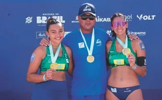 Imagem ilustrativa da imagem Atleta do ES é campeã da temporada no vôlei de praia