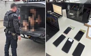 Imagem ilustrativa da imagem Casal do ES é preso suspeito de repassar dados do CACs para facção criminosa de SP