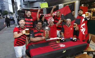 Imagem ilustrativa da imagem Festa nos bares da Grande Vitória para ver a final da Libertadores