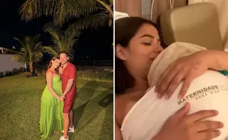 Imagem ilustrativa da imagem Nasce Rosamaria, primeira filha de capixaba Bruno Rosa com ex-BBB Key Alves