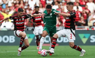Imagem ilustrativa da imagem No ápice da rivalidade, Palmeiras e Flamengo duelam pelo tetra da Libertadores