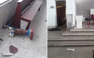 Imagem ilustrativa da imagem Paróquia Santa Rita de Cássia é alvo de vandalismo em Vitória