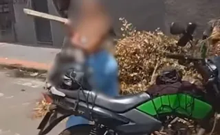 Imagem ilustrativa da imagem Passageira agride motociclista de aplicativo com pauladas em Vila Velha