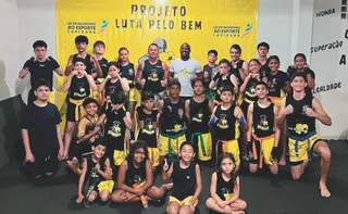 Imagem ilustrativa da imagem Projeto “Luta Pelo Bem” ensina mais de 200 atletas