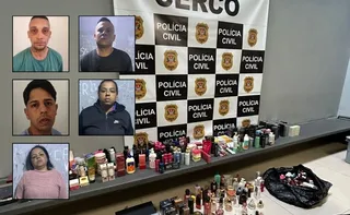 Imagem ilustrativa da imagem Quadrilha que furtou mais de R$1,5 milhão em cosméticos no ES é presa em SP
