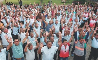 Imagem ilustrativa da imagem Rodoviários vão fazer nova assembleia nesta quarta para decidir sobre greve