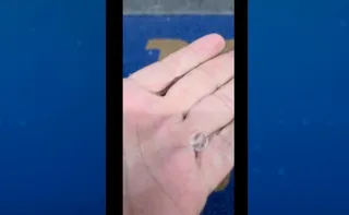 Imagem ilustrativa da imagem VÍDEO | Chuva de granizo assusta moradores e atinge veículos em Vila Velha