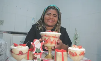 Imagem ilustrativa da imagem Como fazer um pavê na taça para saborear na ceia de Natal