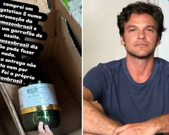 Imagem ilustrativa da imagem Emílio Dantas relata golpe após receber azeite em vez de PlayStation da Amazon