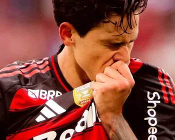Imagem ilustrativa da imagem Pedro sofre lesão muscular e deve desfalcar o Flamengo na final da Libertadores