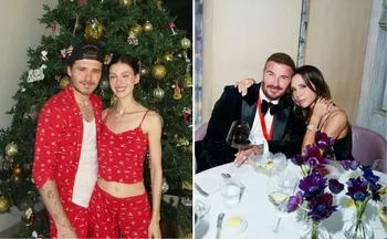 Imagem ilustrativa da imagem Em meio à crise com filho, David e Victoria Beckham se manifestam pela primeira vez