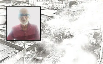 Imagem ilustrativa da imagem Romero Mendonça fez cobertura fotográfica do incêndio na Vila Rubim em 1994