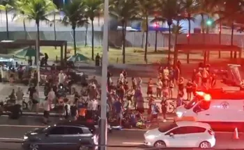 Imagem ilustrativa da imagem Turista morre após ser atropelada por motocicleta na Dante Michelini, em Vitória