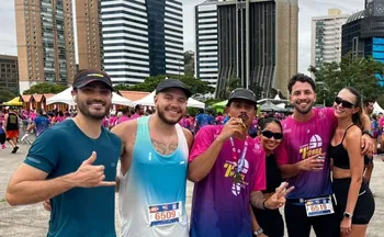 Imagem ilustrativa da imagem Veja imagens dos participantes da Corrida Tribuna Ruas da Cidade