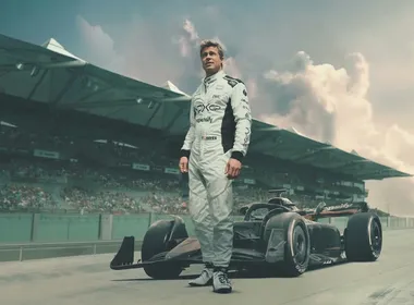 Imagem ilustrativa da imagem "F1 - O filme": adrenalina e recorde de bilheteria com Brad Pitt