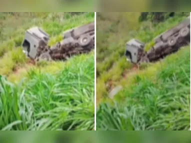 Imagem ilustrativa da imagem Caminhoneiro morre após carreta colidir com proteção metálica em Vila Velha