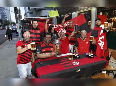 Imagem ilustrativa da imagem Festa nos bares da Grande Vitória para ver a final da Libertadores