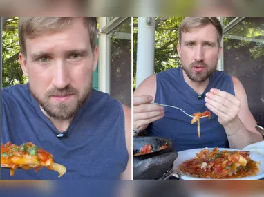 Imagem ilustrativa da imagem "Gringo brasileiro" se surpreende ao provar moqueca capixaba: "O resto é peixada"