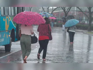 Chuva forte atingiu a cidade de Domingos Martins, região serrana do Estado