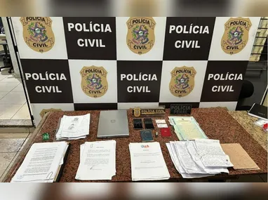 A Polícia Civil deteve o suspeito através da análise nas imagens de videomonitoramento