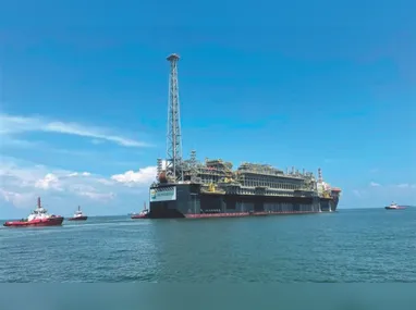 Imagem ilustrativa da imagem Navio montado pela Seatrium fica pronto e já produz óleo