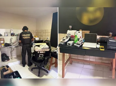 Materiais apreendidos pela Polícia Civil na "Operação Falsária" contra falsa advogada em Cachoeiro de Itapemirim