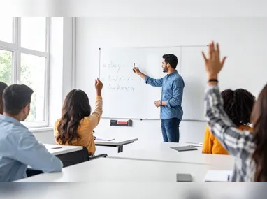 Valquimar Assis Rocha e seus alunos