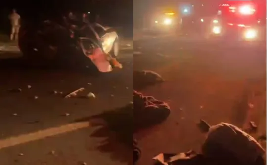 Imagem ilustrativa da imagem Quatro pessoas morrem e três ficam feridas em acidente na BR-101 no ES