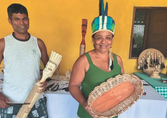 Imagem ilustrativa da imagem Artesanato ganha vida e vira experiência turística em Aracruz