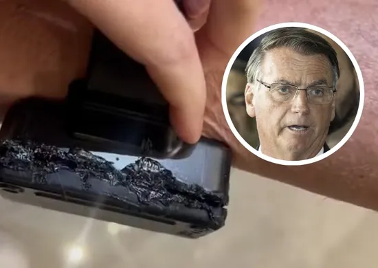 Imagem ilustrativa da imagem ‘Meti ferro quente aí’, admite Bolsonaro sobre tornozeleira eletrônica danificada