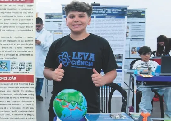 Imagem ilustrativa da imagem Capixaba representa o Brasil em feira científica no Chile