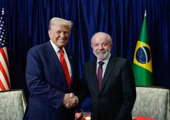 Imagem ilustrativa da imagem Lula conversou com Trump nesta 2ª feira e apresentou sugestão sobre Conselho de Paz