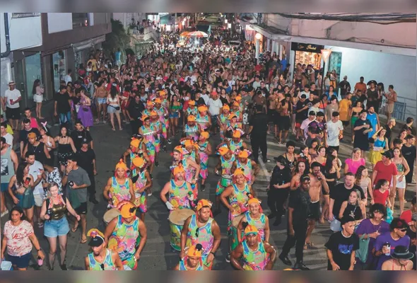 Folia antecipada, com blocos de rua e shows, atrai milhares de pessoas