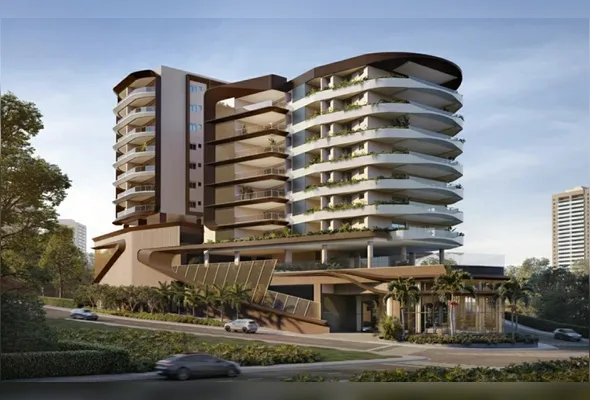 Projeção do Berthô, da Grand Construtora, um dos novos residenciais que serão entregues no Espírito Santo