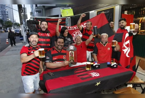 Integrantes da “Flapixaba”, embaixada do Flamengo no Estado,  estão preparados para a grande final da Libertadores
