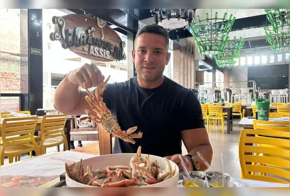 Dyonatan Giovanelli é a segunda geração à frente do Caranguejo do Assis