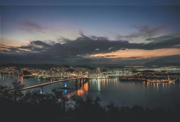 Vista geral de Vitória: capital ficou em primeiro lugar na categoria de municípios acima de 100 mil habitantes