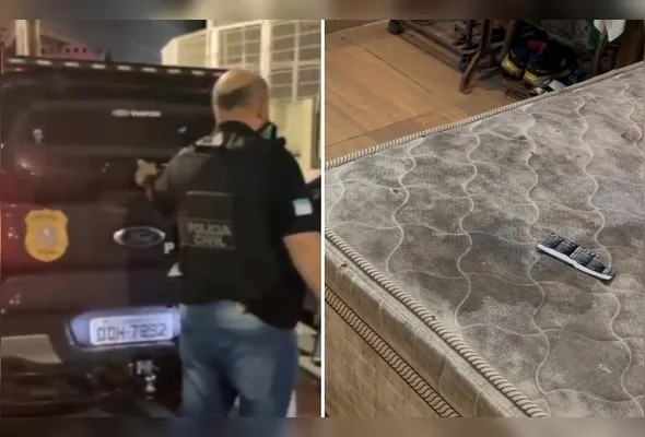 Após uma denúnica anônima, a Polícia Civil deu início às investigações